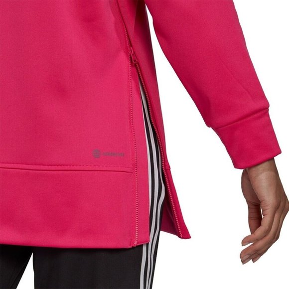 ADIDAS TRAINING Women's Aeroready GG Crewneck Sweatshirt‎ SIZE XS Pink NWT - Picture 5 of 8